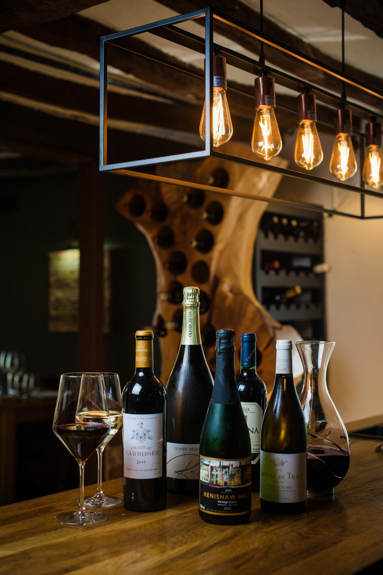 Wine List Hammer & Pincers Restaurant Leicestershire